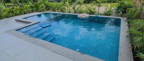 Deluxe Villa, Balcony | Pool