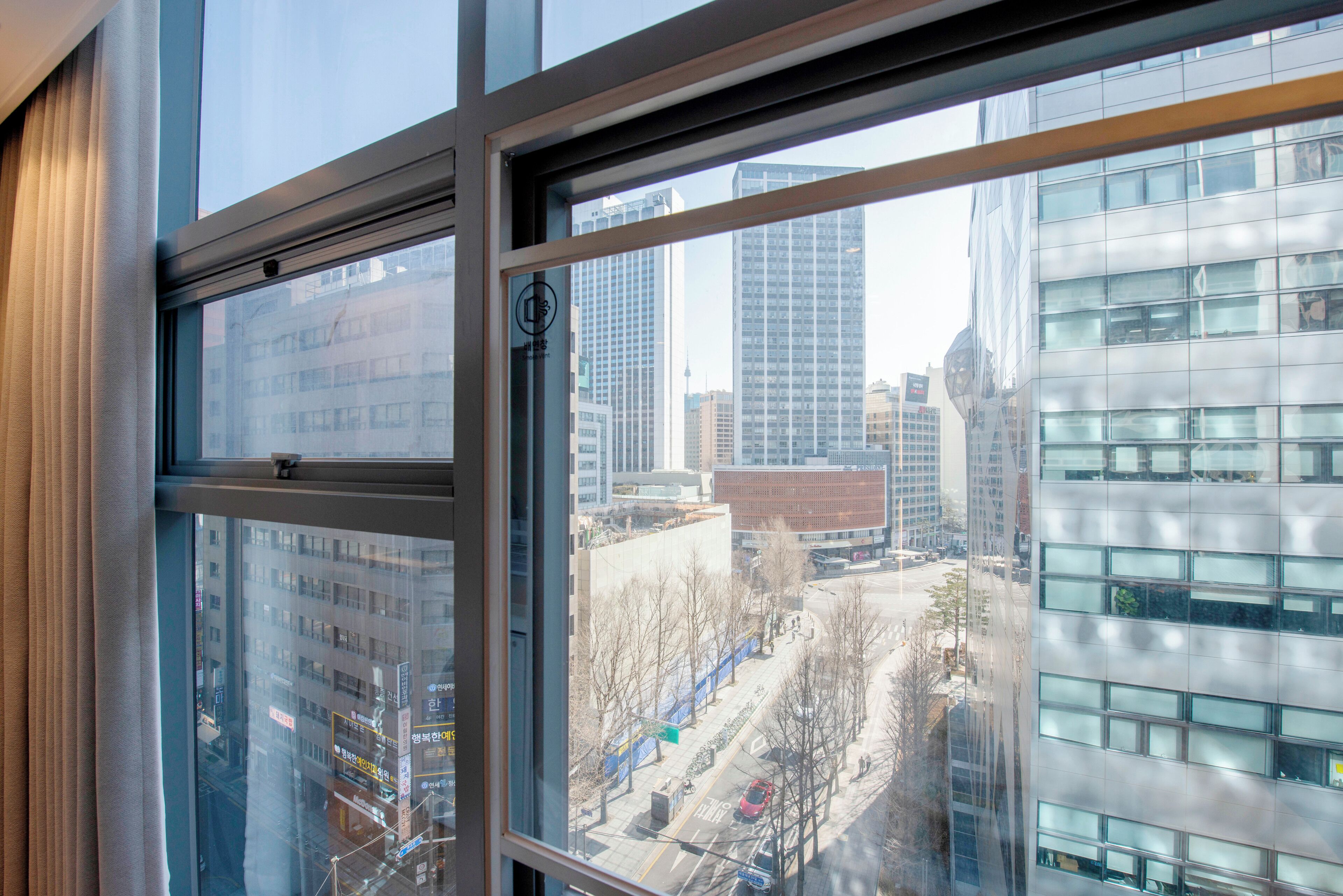 City view from property