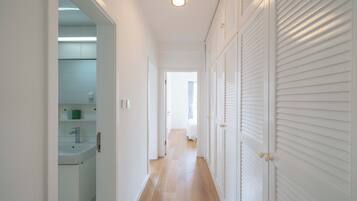 Free toiletries, hair dryer, slippers, towels