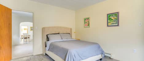 1 quarto, acesso à internet, roupa de cama