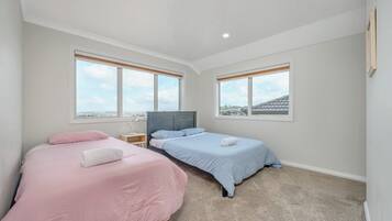 Desk, iron/ironing board, travel cot, free WiFi