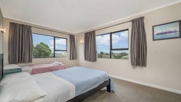 Desk, iron/ironing board, travel cot, free WiFi