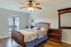 3 habitaciones, tabla de planchar con plancha, internet y ropa de cama 