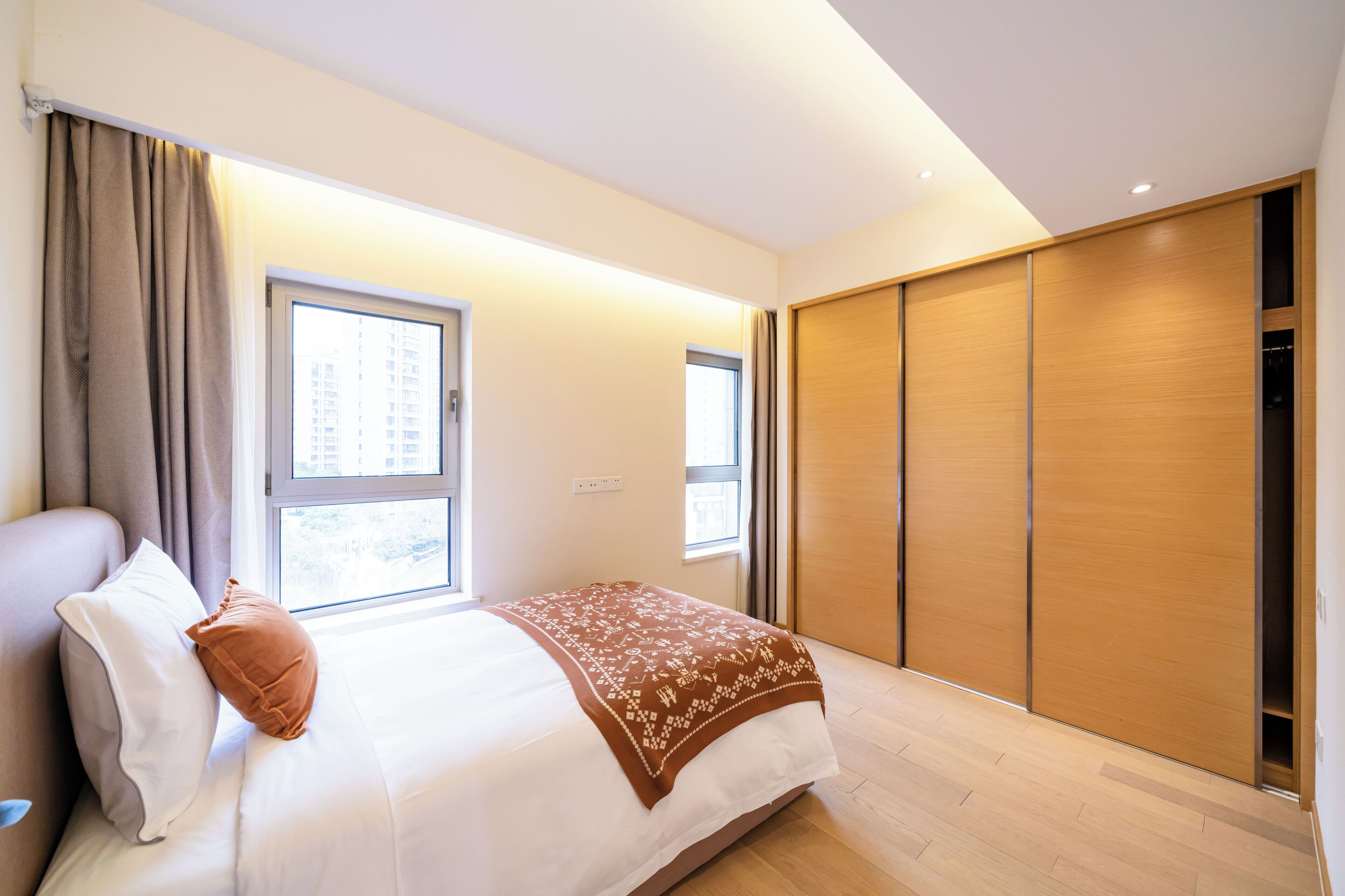 Superior Apartment, 2 Bedrooms, City View | Desk, laptop workspace, free WiFi