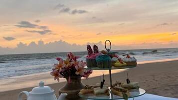 Dobbeltrom, hageutsikt | Strand