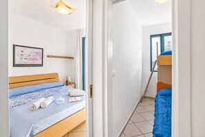 Appartement Familial, 2 chambres, balcon (SeaEscape San Foca - Duplex with)