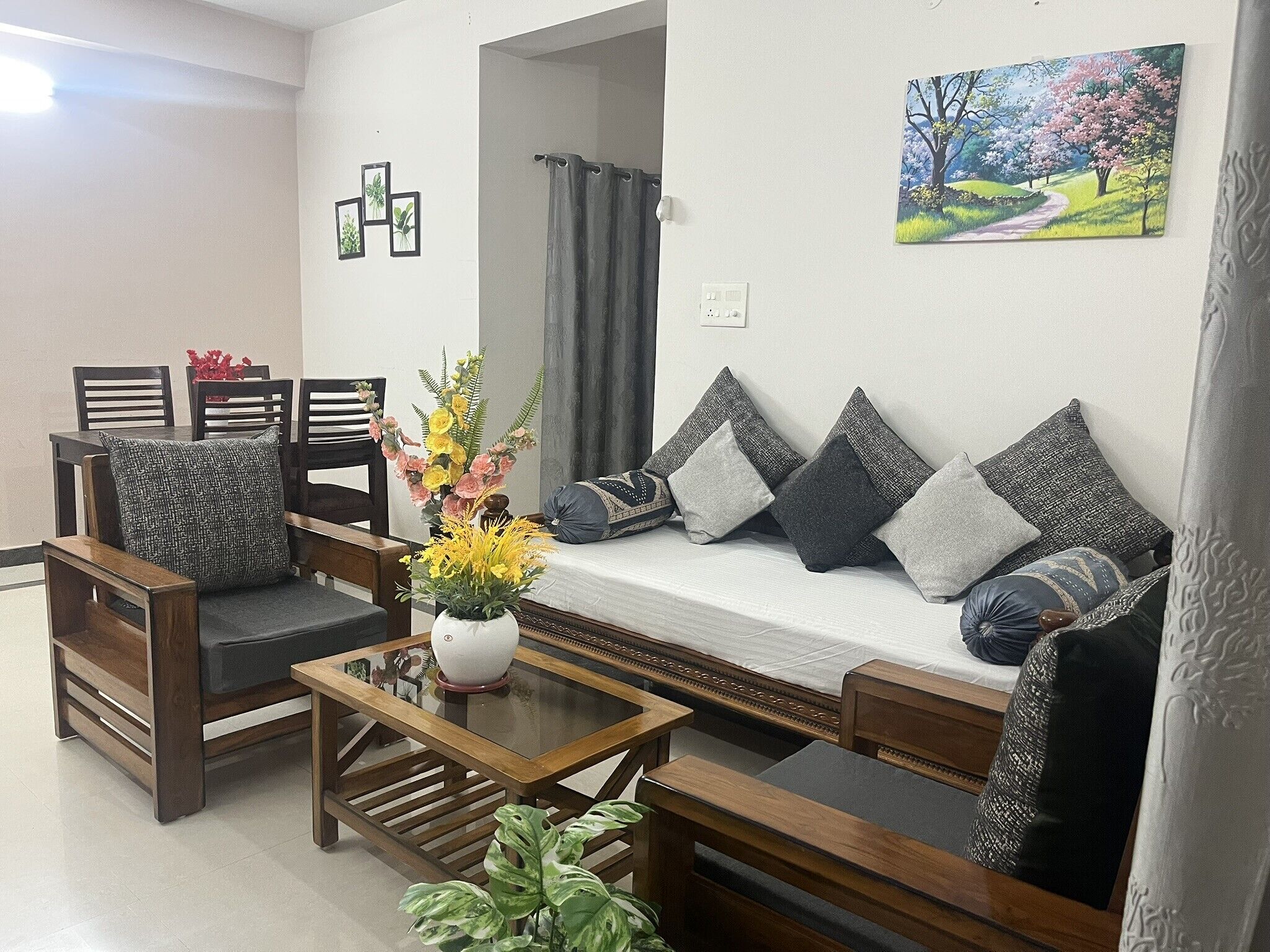 Apartament familiar, 2 dormitoris, no fumadors, balcó | Interior