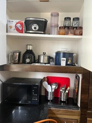 Apartamento família, 2 quartos, para não fumantes, sacada | Parte interna