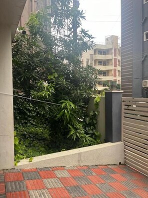 อพาร์ทเมนท์สำหรับครอบครัว, 2 ห้องนอน, ปลอดบุหรี่, ระเบียง | การตกแต่งภายนอก