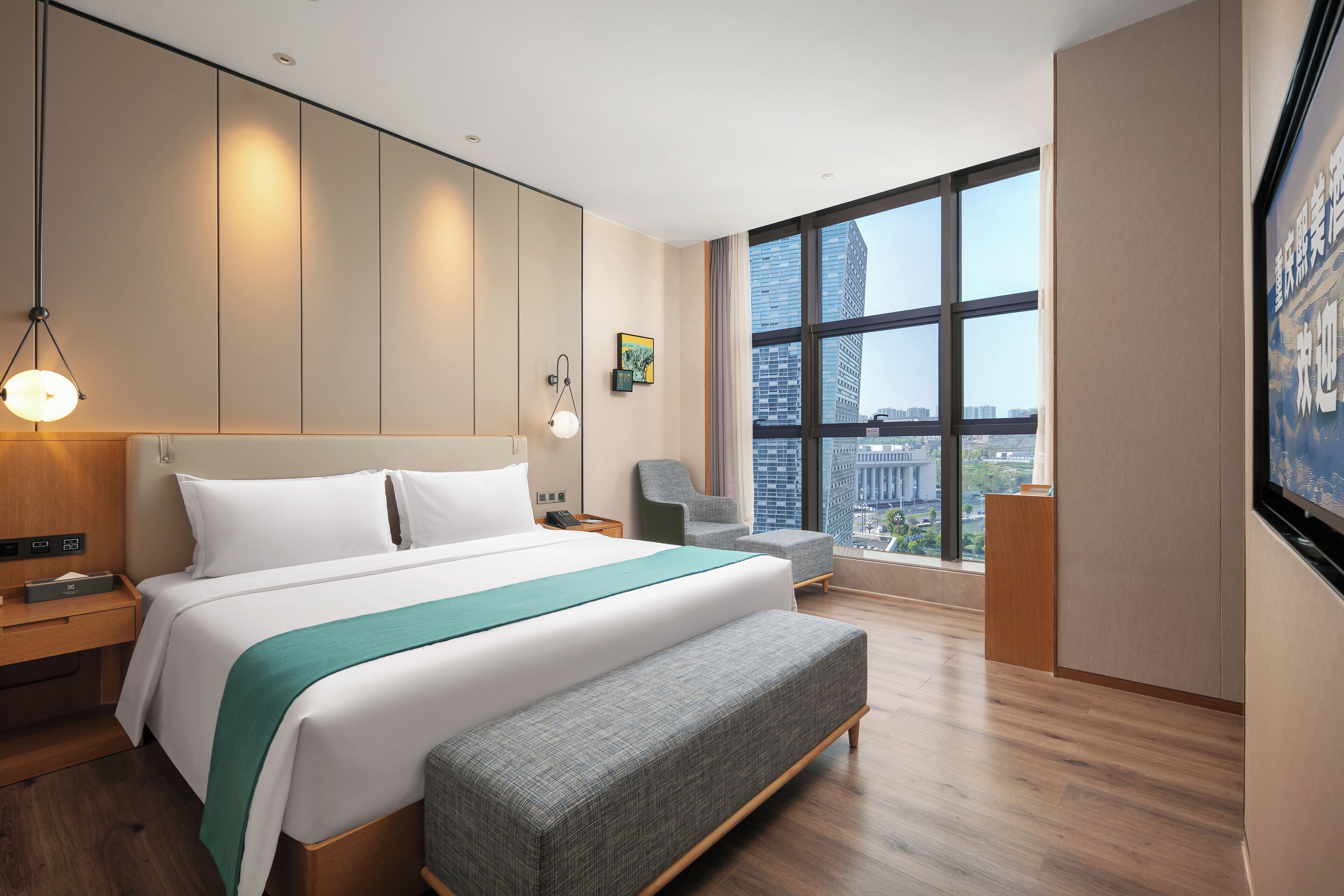 Luxury Double Room, City View