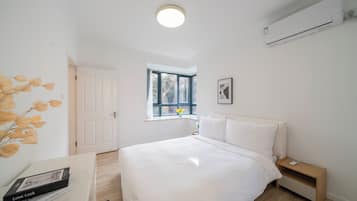 Superior Apartment, 2 Bedrooms, Balcony, City View | Desk, laptop workspace, free WiFi