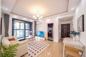 Living area - Tyms Tianshan 2BR Residence near Metro (Shanghai)