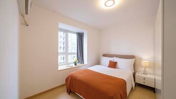 Superior Apartment, 2 Bedrooms, Balcony, City View | Desk, laptop workspace, free WiFi