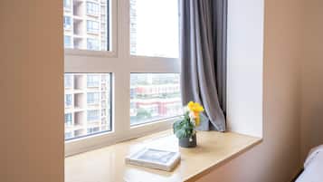 Superior-Apartment, 2 Schlafzimmer, Balkon, Stadtblick | Innenbereich