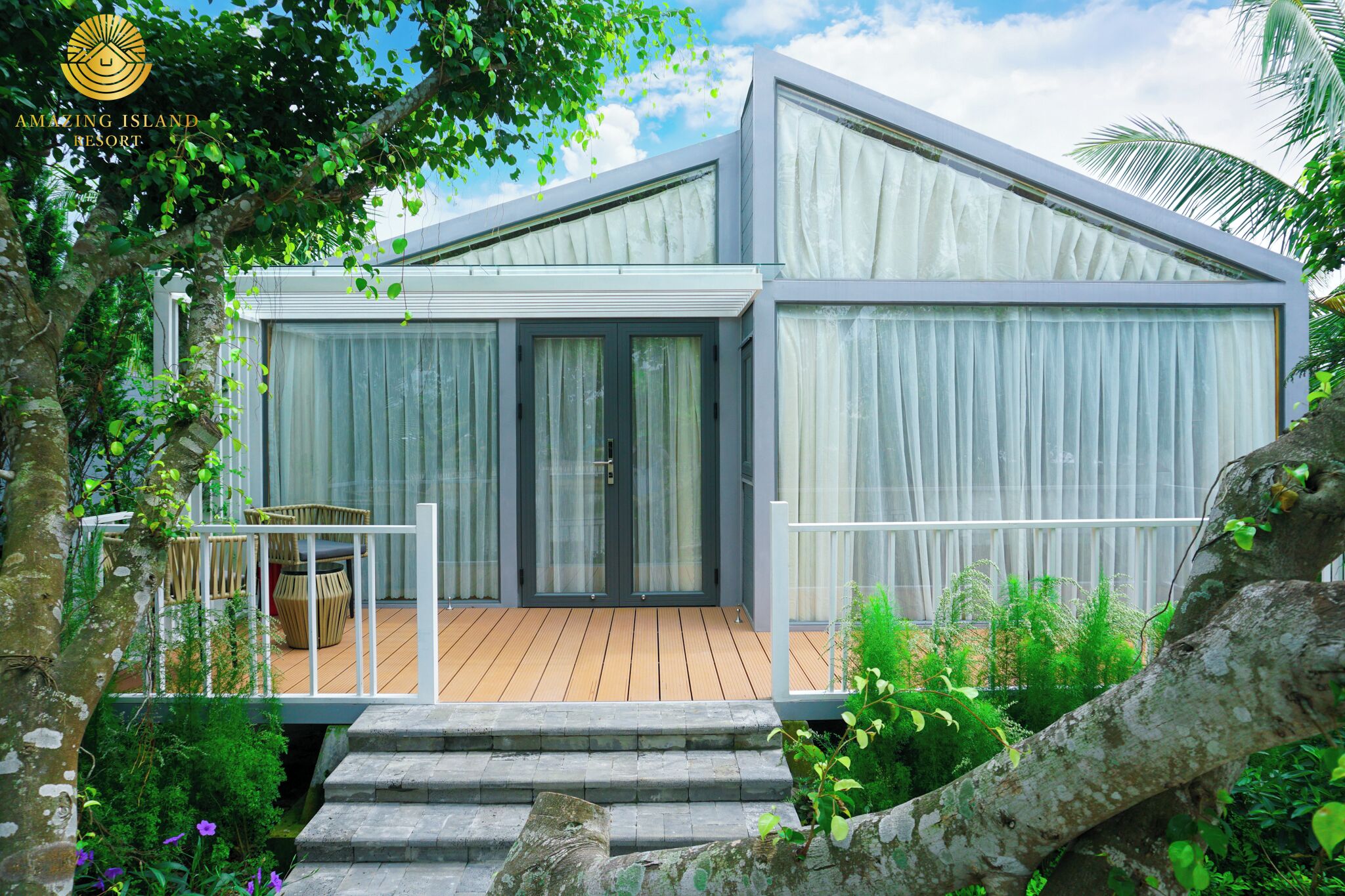 Bungalow familiare, vista lago | Esterni