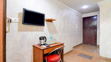 Quarto casal clássico, vista para a cidade | Parte interna