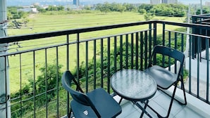 Dortoir partagé, 1 chambre, balcon | Balcon