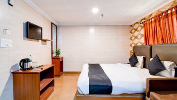 In-room safe, blackout curtains, iron/ironing board, free WiFi