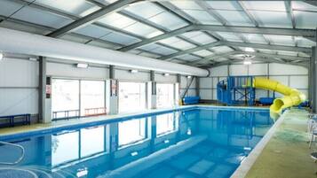 Indoor pool, outdoor pool