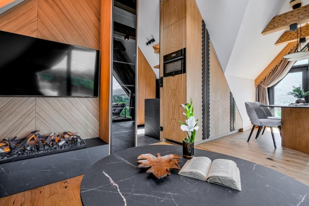 Premium appartement, uitzicht op bergen | Interieur