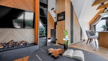 Premium appartement, uitzicht op bergen | Interieur