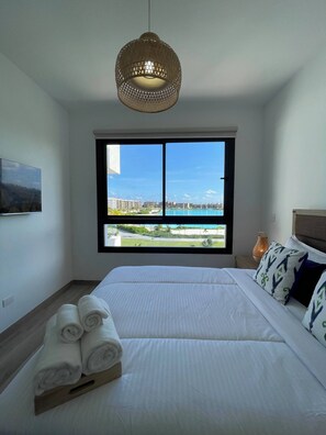 2 bedrooms, iron/ironing board, Internet, bed sheets - Elegant apartment in TheBeach (Punta Cana)