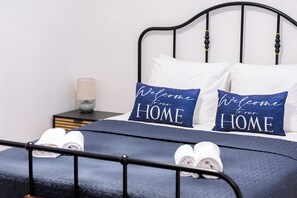 Iron/ironing board, Internet, bed sheets - Karoti 8,  2-bedroom house with common pool (88HX+VG Karoti, Greece)