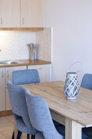 Dining - Karoti 8,  2-bedroom house with common pool (88HX+VG Karoti, Greece)