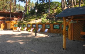 Property grounds - Beach front home in Ocypel with sauna (Ocypel)