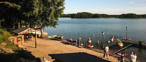 Beach nearby, fishing