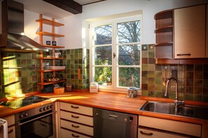 Kühlschrank, Ofen, Herdplatte, Geschirrspüler