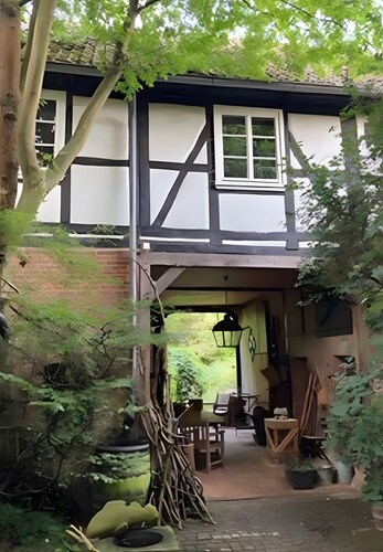 Beautiful Holiday Apartment at Gänsemarkt – Peace & Charm in a Historic Half-Timbered House