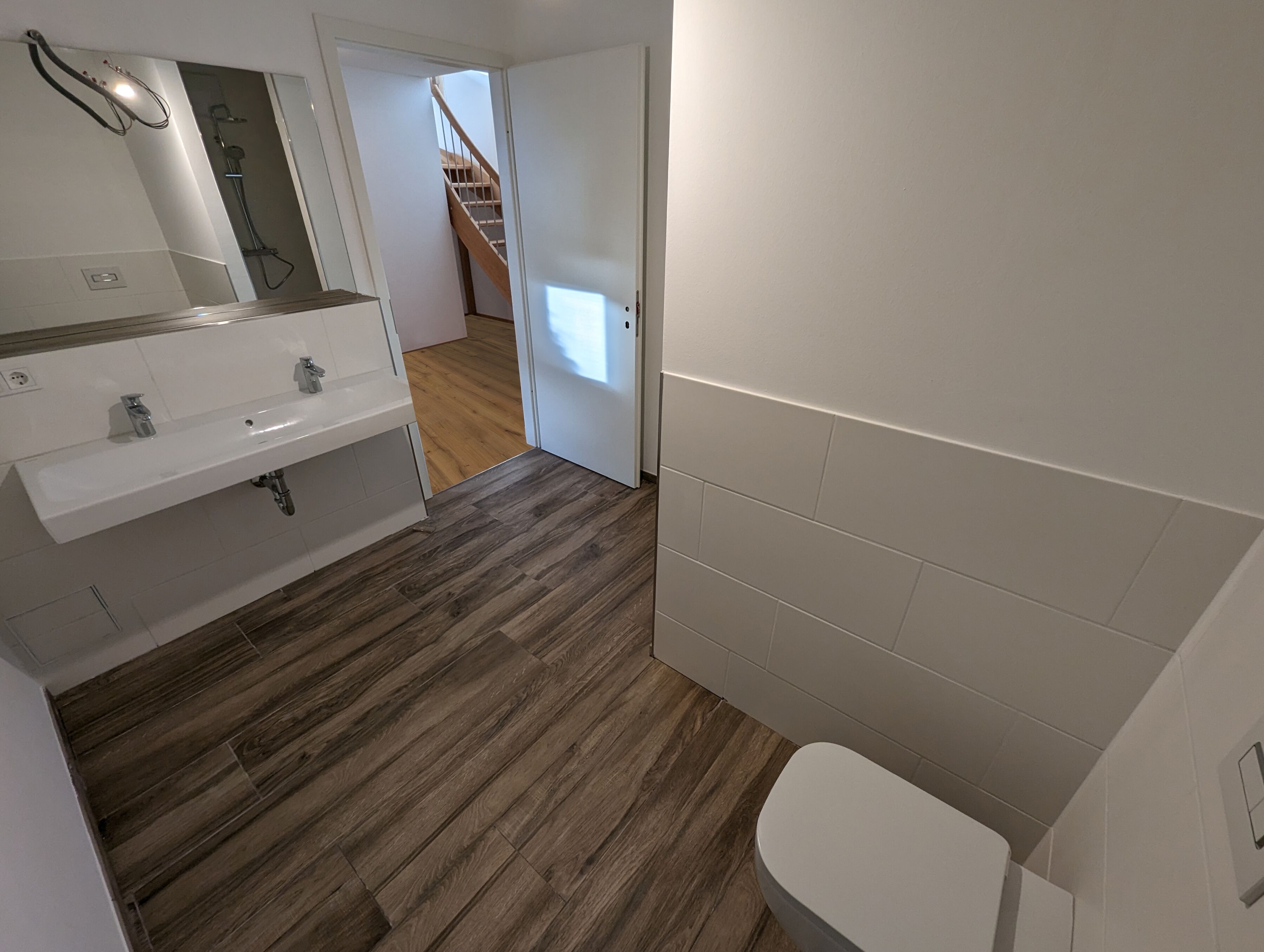 غرفة دوبلكس - بشرفة - منظر للبحيرة | حمام | مجففات شعر، أرضية مُدفئة (حمّام)، مناشف، صابون