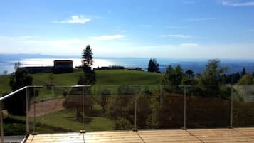 Apartment, Balkon, Seeblick | Terrasse/Patio