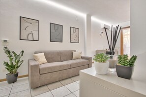 Living area - Cozy apartment with private terrace (Arezzo)