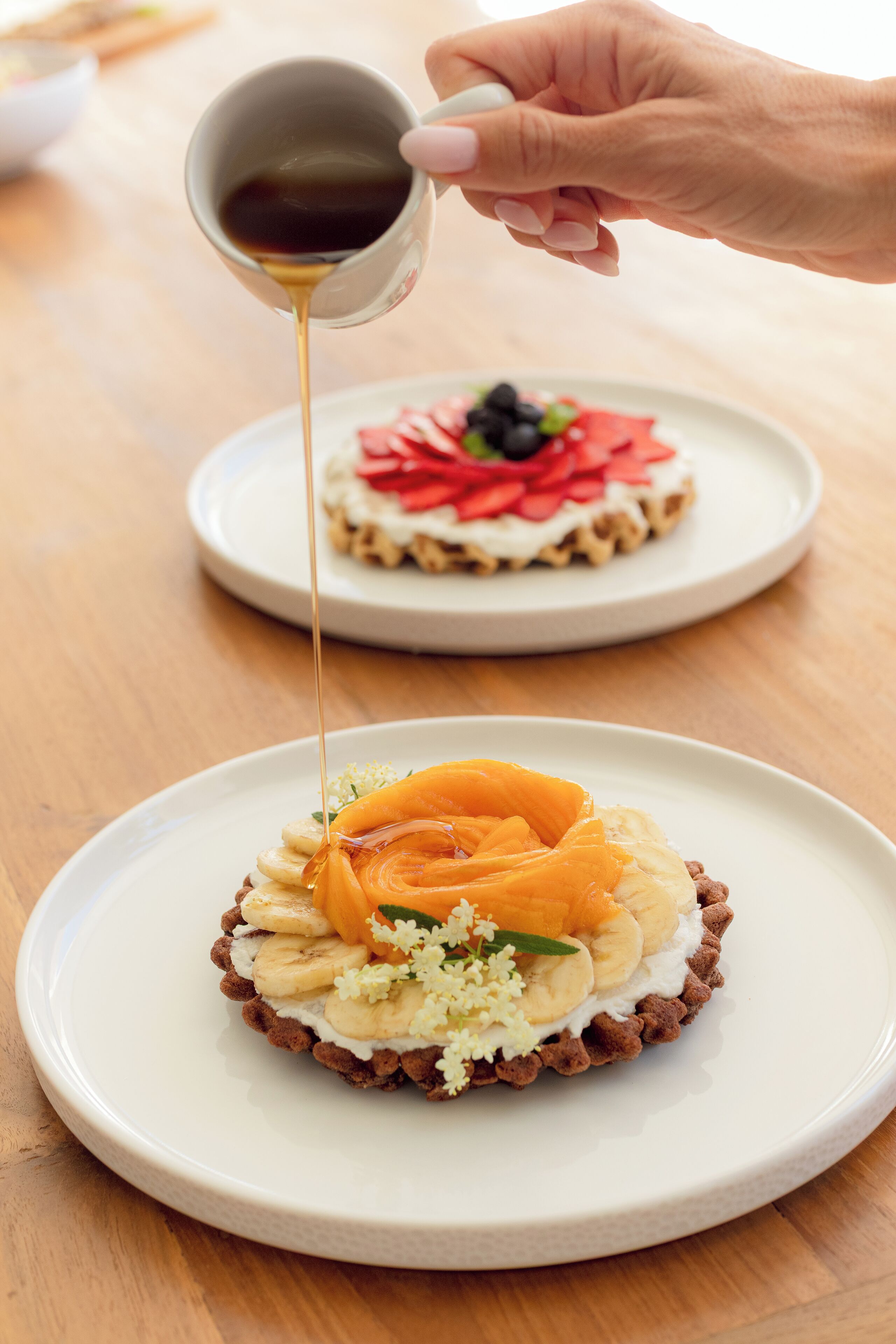 Morgenmad tilberedt efter bestilling hver dag mod et gebyr