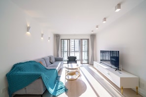 Living area - Tyms Xujiahui 2BR Apt Near Metro (Shanghai)