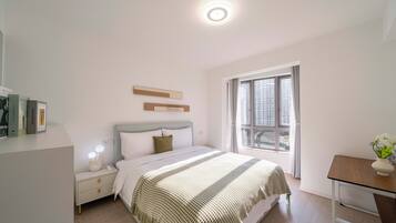 Superior Apartment, 2 Bedrooms, Balcony, City View | Desk, laptop workspace, free WiFi