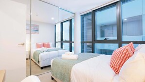 2 Schlafzimmer, Schreibtisch, WLAN, Bettwäsche