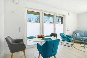 Dining - Family & friends - Holiday apartment family & friends: balcony, elevator & great (Norden)