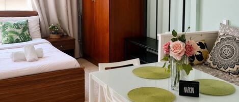 Studio, 1 Double Bed with Sofa bed, City View