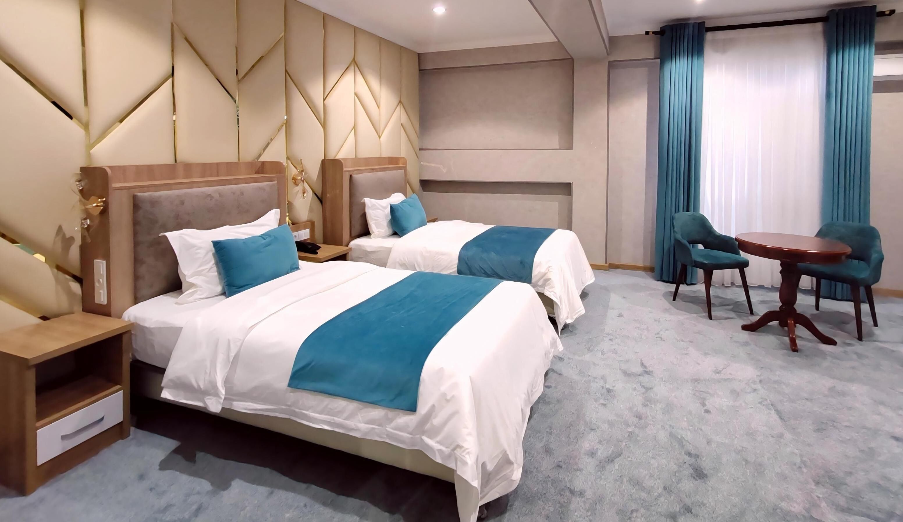 Deluxe Twin Room, City View | Soundproofing, iron/ironing board, free WiFi