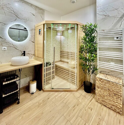 Relaxation & Private Sauna : T2 Cosy - St-Géraud