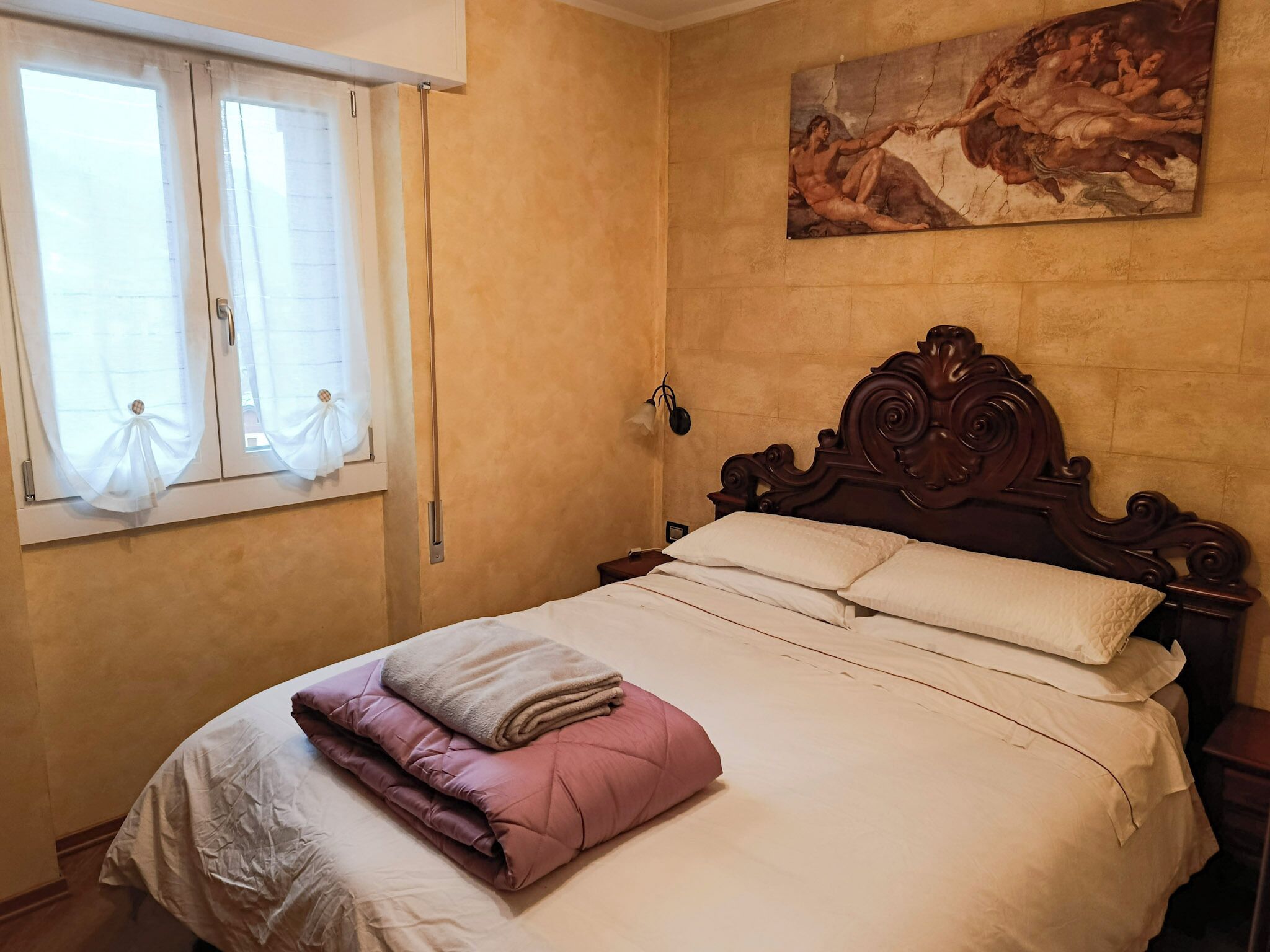 Appartamento, balcone, vista città