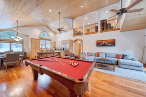 Smart TV, video games, foosball, offices