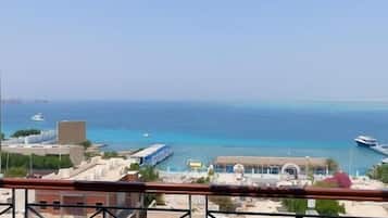 Senior Suite, Sea View | Terrace/patio