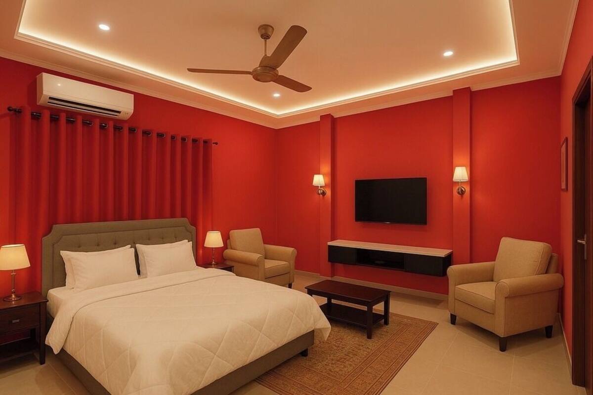 Deluxe Room | Iron/ironing board, free WiFi