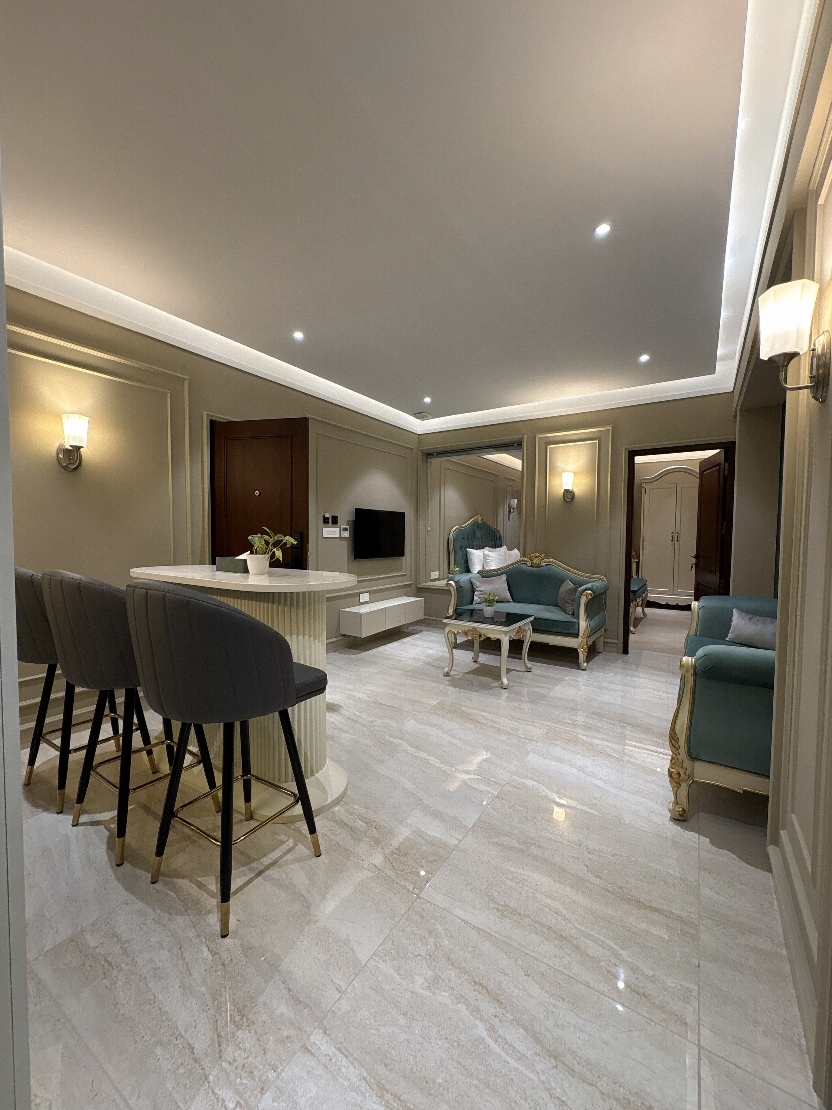 ห้องจูเนียร์สตูดิโอสวีท | บริ เวณนั่งเล่น