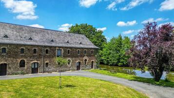 Rumah Deluks, patio, pemandangan danau | Eksterior