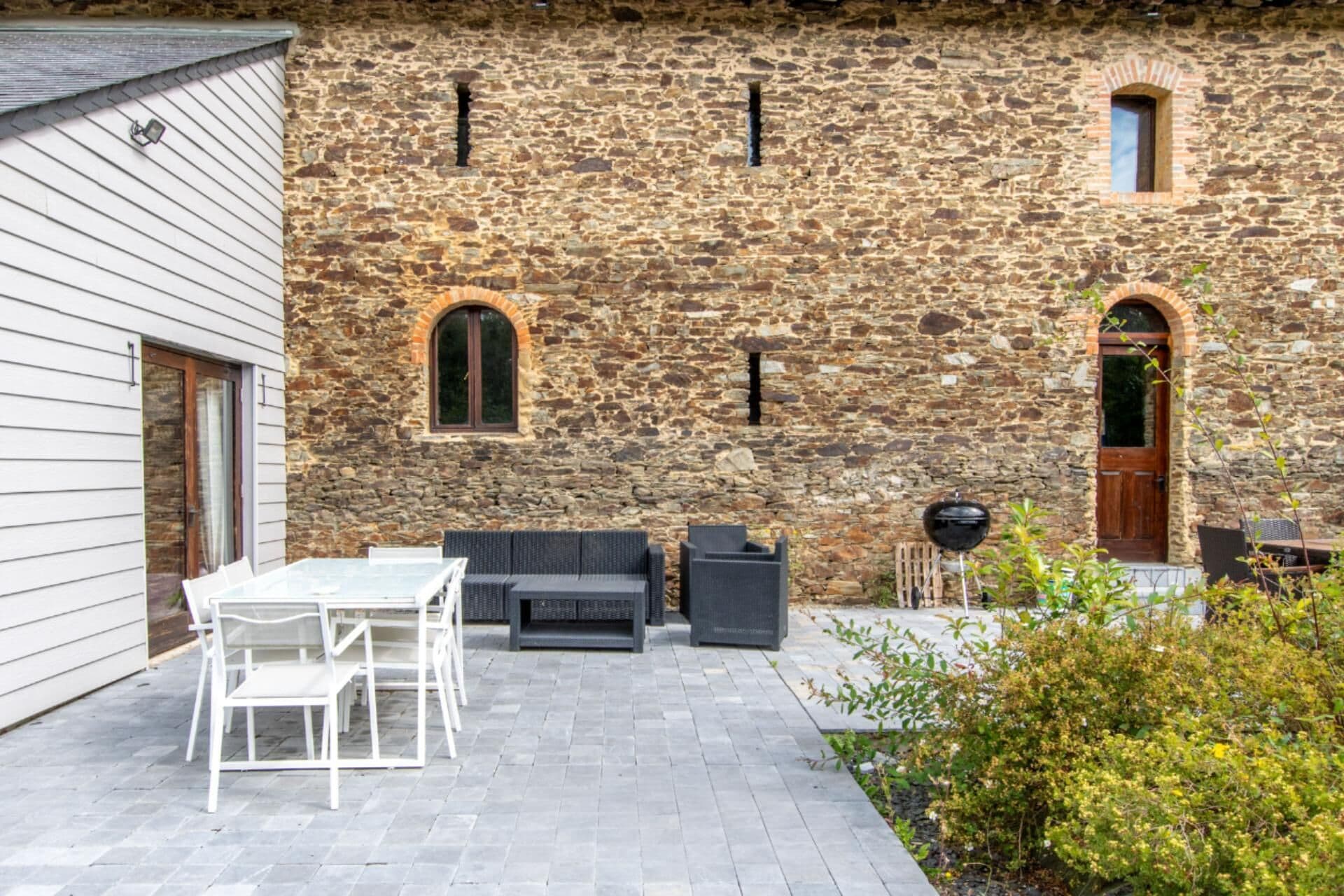Blick auf den Garten